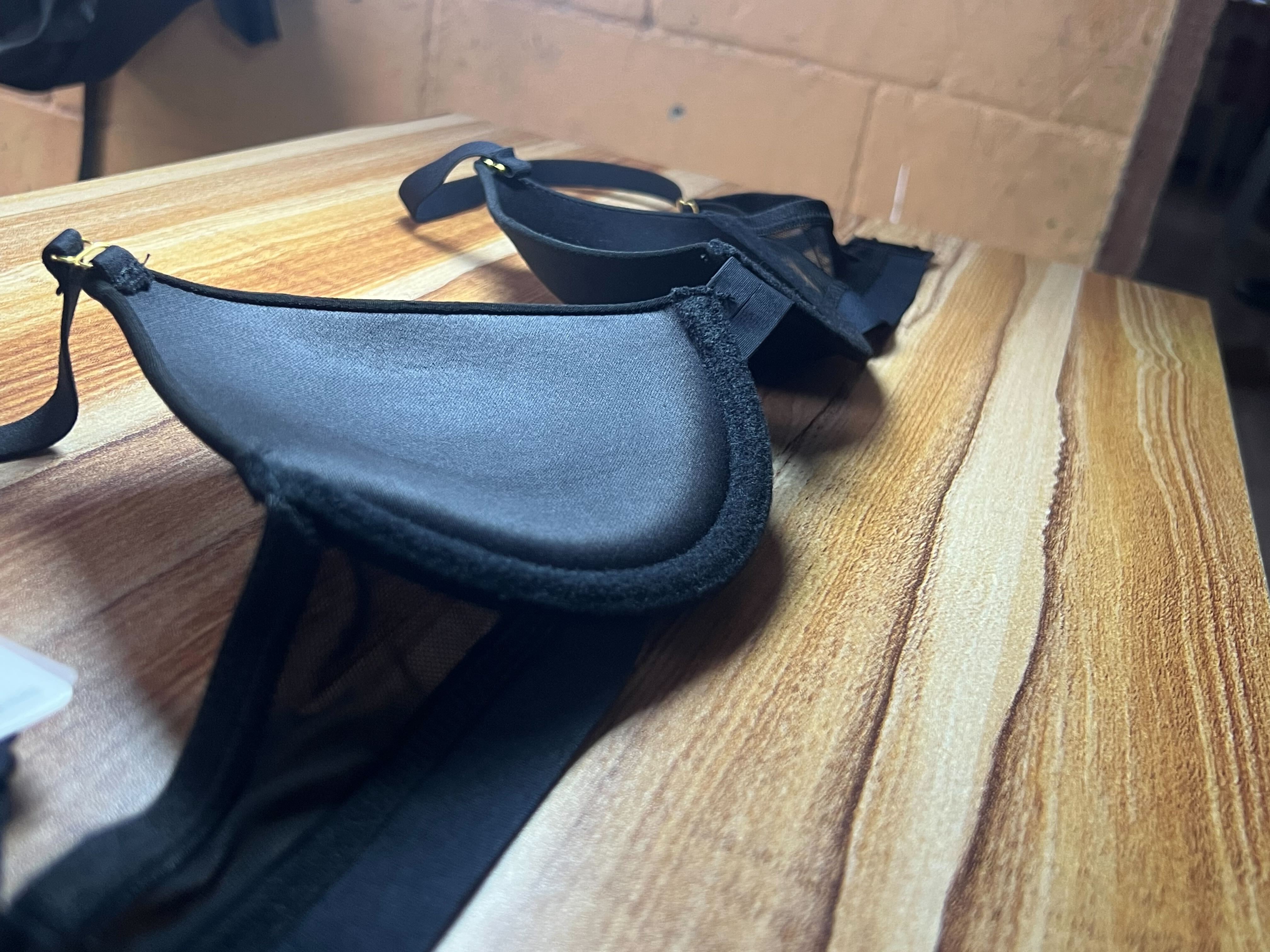 Shallow cup close-up