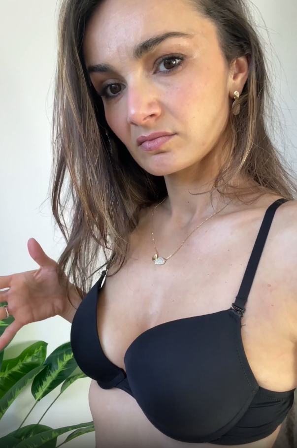 Before - regular bra